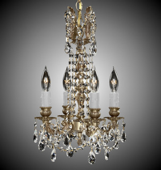 Biella Four Light Chandelier in French Gold Glossy (183|CH9210OLN03GPI)