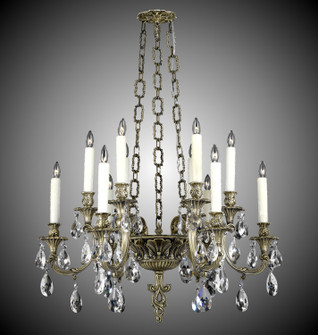 Blairsden 12 Light Chandelier in Polished Brass w/Black Inlay (183|CH9012OTK12GST)