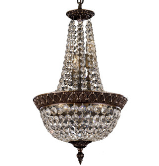 Corinthian Six Light Chandelier in French Gold Glossy (183|CH8512P03G)