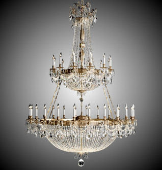 Valencia 72 Light Chandelier in Empire Bronze (183|CH8157P23SST)