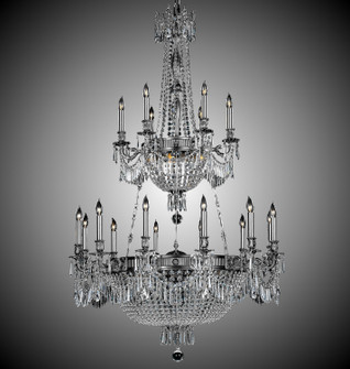 Valencia 33 Light Chandelier in Empire Bronze (183|CH8152P23SST)