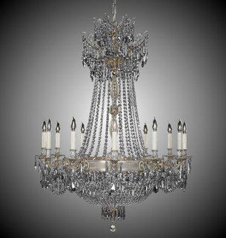 Valencia 24 Light Chandelier in Antique White Glossy (183|CH8144P04GPI)
