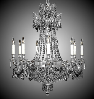 Valencia 18 Light Chandelier in Antique Black Glossy (183|CH8143P02GPI)