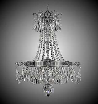 Valencia Six Light Chandelier in Silver (183|CH8121P08G)