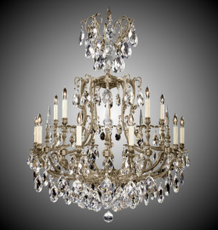 Parisian 15 Light Chandelier in True Brass (183|CH7028OTK16GPI)