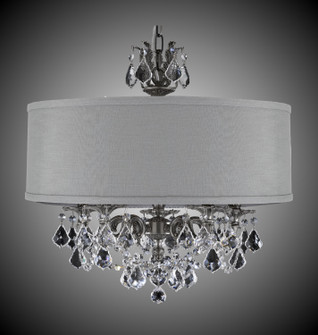 Llydia Five Light Chandelier in Antique White Glossy (183|CH6512O04GPIPG)