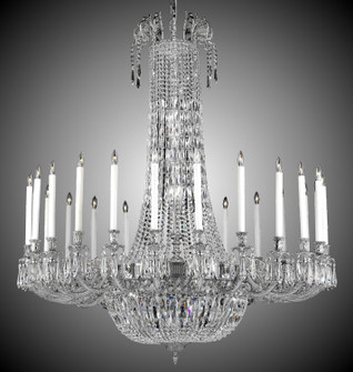 Finisterra 24 Light Chandelier in Antique Silver (183|CH2344P10GST)