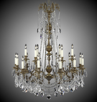 Finisterra 18 Light Chandelier in Palace Bronze (183|CH2058OTK21SPI)