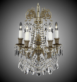 Finisterra Five Light Chandelier in Old Bronze w/Satin Nickel Accents (183|CH2051O05S07GPI)