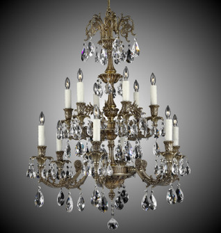 Finisterra 12 Light Chandelier in White Nickel (183|CH2007OTK10WPI)