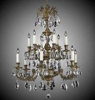Finisterra 12 Light Chandelier in French Gold Glossy (183|CH2007OLN03GPI)