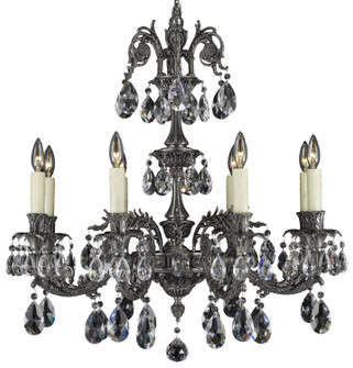 Finisterra Eight Light Chandelier in Antique White Glossy (183|CH2003OLN04GPI)