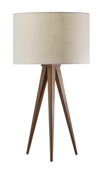 Director Table Lamp in Metal W. Rosewood Veneer (262|642315)