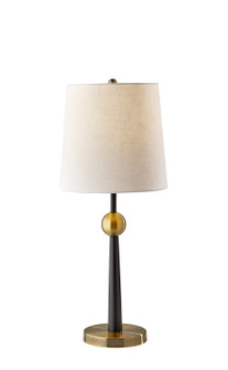 Francis Table Lamp in Black & Antique Brass (262|157401)