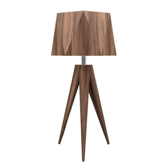 Facet One Light Table Lamp in American Walnut (486|704818)