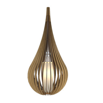 Clean One Light Table Lamp in Louro Freijo (486|702109)