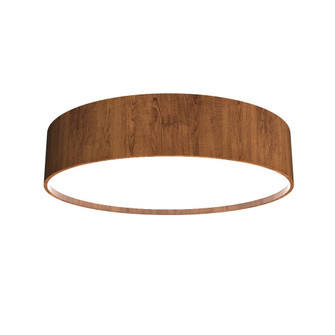 Cylindrical LED Ceiling Mount in Imbuia (486|546LED06)