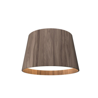 Squadro LED Ceiling Mount in American Walnut (486|5100LED18)