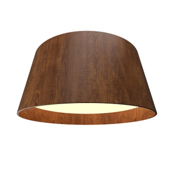 Conical LED Ceiling Mount in Imbuia (486|5099LED06)