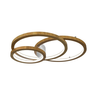 Frame LED Ceiling Mount in Louro Freijo (486|5086LED09)