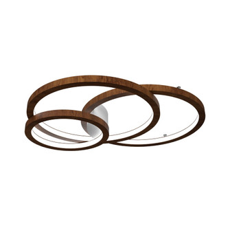 Frame LED Ceiling Mount in Imbuia (486|5084LED06)
