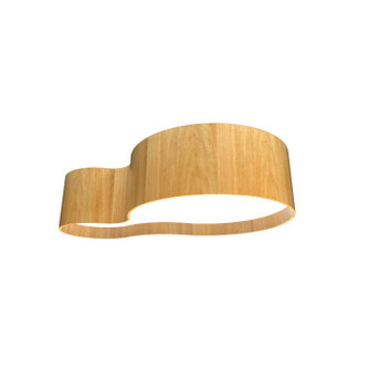 Organic LED Ceiling Mount in Louro Freijo (486|5064LED09)