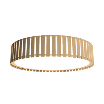 Slatted LED Ceiling Mount in Maple (486|5037LED34)