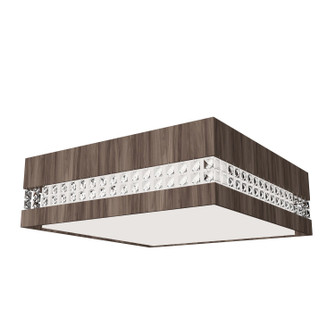 Physalis LED Ceiling Mount in American Walnut (486|5027CLED18)