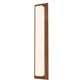 Clean Three Light Wall Lamp in Imbuia (486|43606)