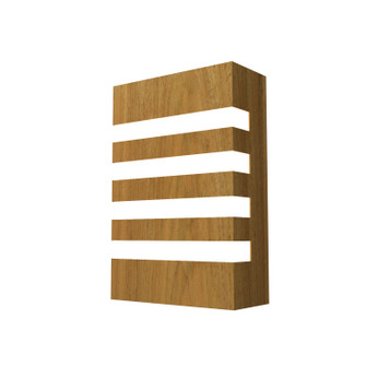 Clean LED Wall Lamp in Louro Freijo (486|433LED09)