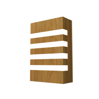 Clean Two Light Wall Lamp in Louro Freijo (486|43309)