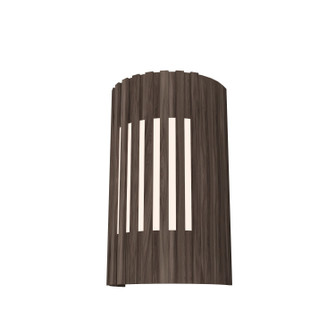 Slatted LED Wall Lamp in American Walnut (486|420LED18)