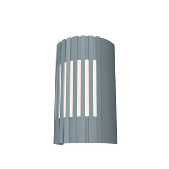 Slatted LED Wall Lamp in Satin Blue (486|42040)