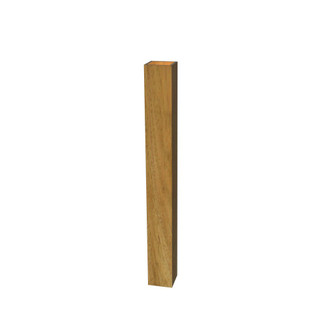 Clean LED Wall Lamp in Louro Freijo (486|4170LED09)