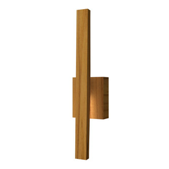 Clean LED Wall Lamp in Teak (486|4131LED12)