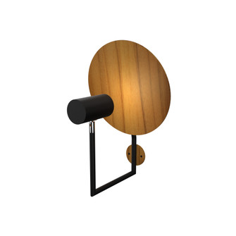 Dot One Light Wall Lamp in Teak (486|412912)
