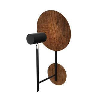 Dot One Light Wall Lamp in Imbuia (486|412806)