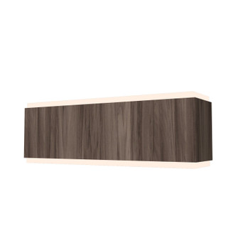 Clean LED Wall Lamp in American Walnut (486|407LED18)