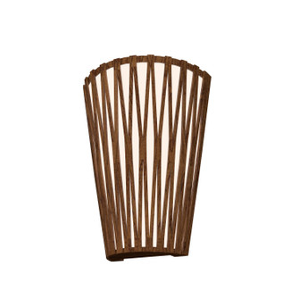 Living Hinges Two Light Wall Lamp in Imbuia (486|406606)