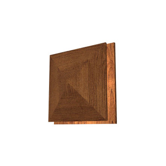 Facet LED Wall Lamp in Imbuia (486|4064LED06)