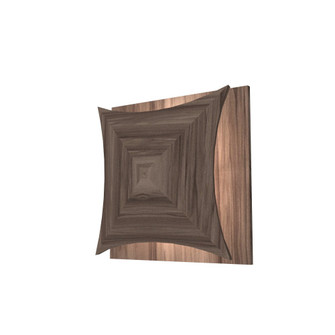 Facet LED Wall Lamp in American Walnut (486|4063LED18)