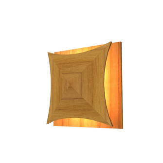 Facet LED Wall Lamp in Teak (486|4063LED12)