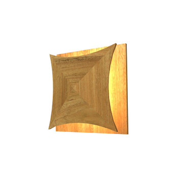 Facet LED Wall Lamp in Louro Freijo (486|4063LED09)