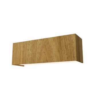 Clean LED Wall Lamp in Louro Freijo (486|404LED09)