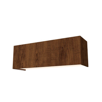 Clean LED Wall Lamp in Imbuia (486|404LED06)