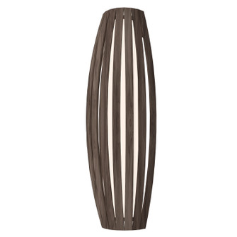 Barrel Three Light Wall Lamp in American Walnut (486|404018)