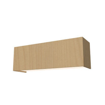 Clean One Light Wall Lamp in Maple (486|40434)