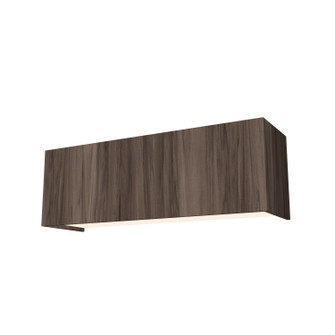 Clean One Light Wall Lamp in American Walnut (486|40418)