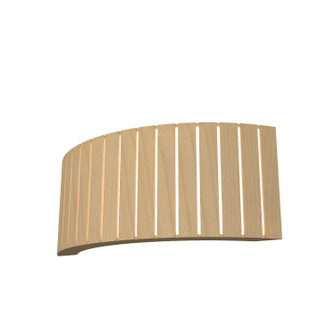 Slatted LED Wall Lamp in Maple (486|4039LED34)