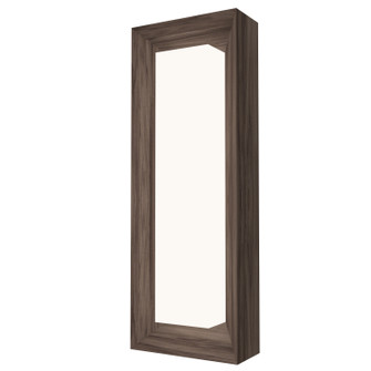 Squares Two Light Wall Lamp in American Walnut (486|40318)